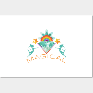 Magical : Fairies, Crystals, Rainbows, and Magic! Posters and Art